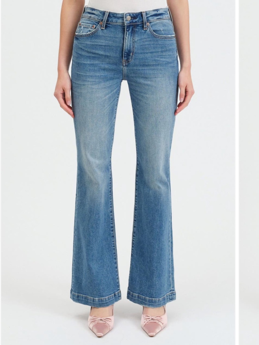 Daze Flare denim jeans high waisted size 26